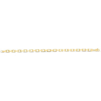14K Yellow Gold 4.8mm French Cable Chain Necklace with Polished Finish - 26" by Orozza Fine Jewelry