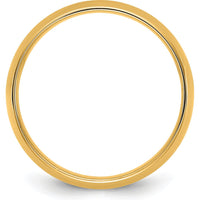 14K Yellow Gold 5.5mm Comfort Fit Band - Unisex Wedding Ring by Luciano & Cie