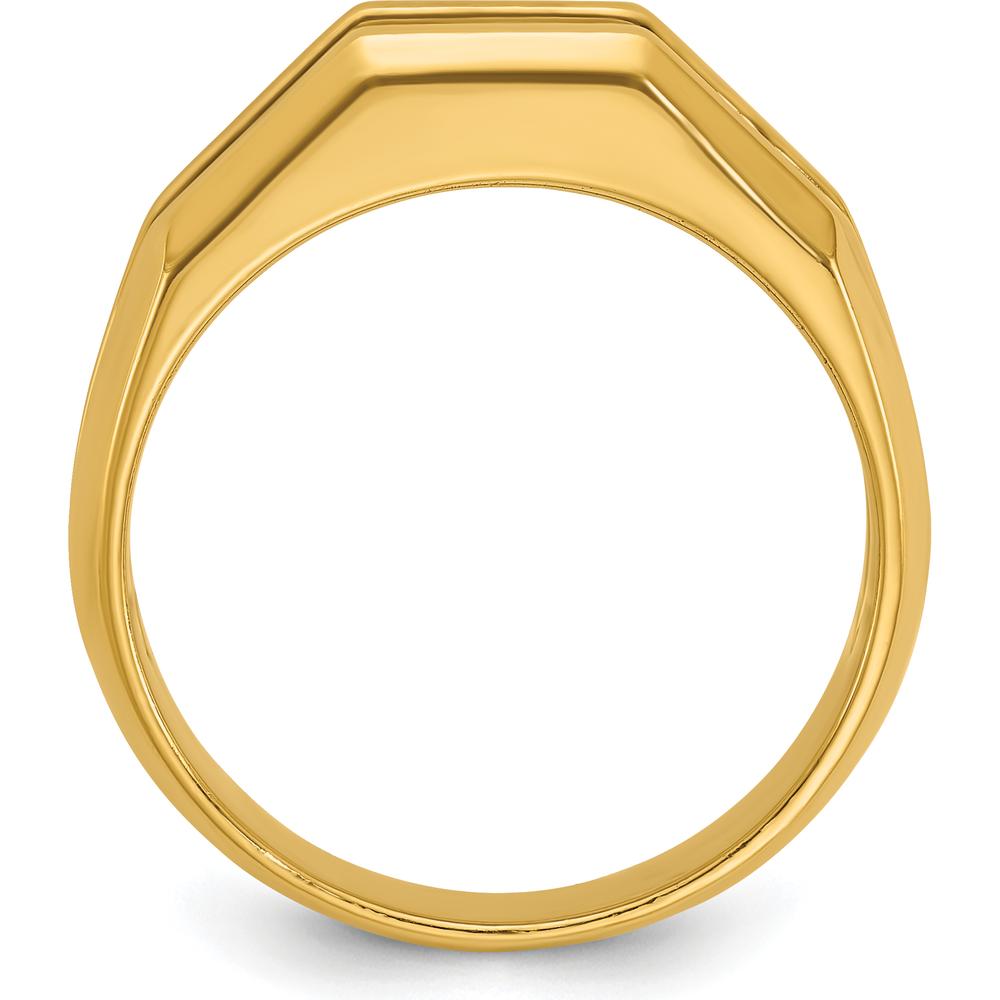 14K Yellow Gold 5-Stone Diamond Ring with Round Faceted Diamonds - 3/4 Carats Total Diamond Weight by IBGoodman