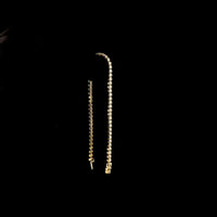 14K Yellow Gold 7.5" Tennis Bracelet with Bezel Set Emerald Cut Lab-Grown Diamonds - 2.95 Carat Total Weight - Covaloro Fine Jewelry