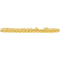 14K Yellow Gold 8" Rope Chain Bracelet - 12.10 Gram Total Gold Weight