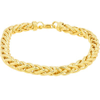 14K Yellow Gold 8" Rope Chain Bracelet - 12.10 Gram Total Gold Weight