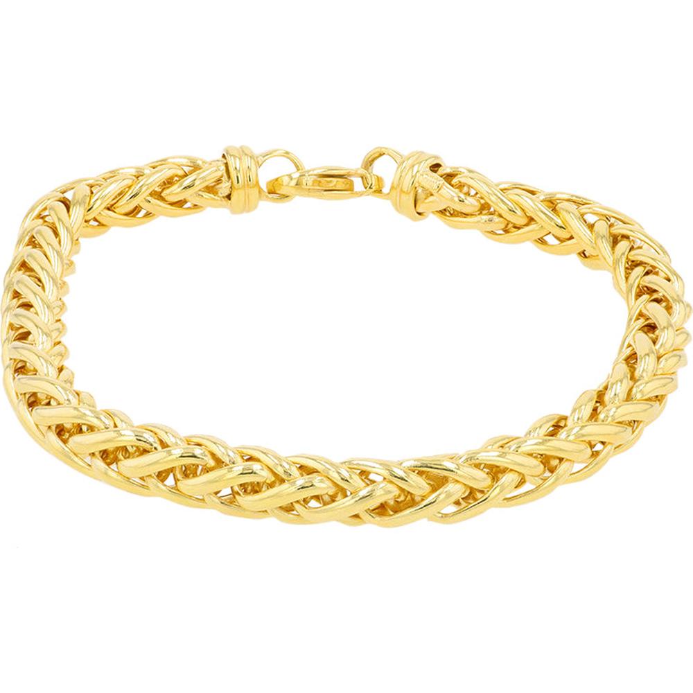 14K Yellow Gold 8" Rope Chain Bracelet - 12.10 Gram Total Gold Weight