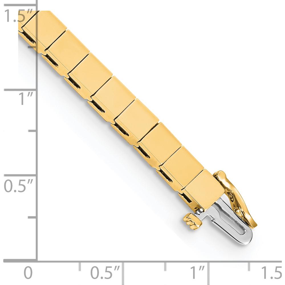 14K Yellow Gold Add-a-Diamond Bracelet 7" with 36 Stone Mountings for 3.5mm Stones by Monteluci Fine Jewelry