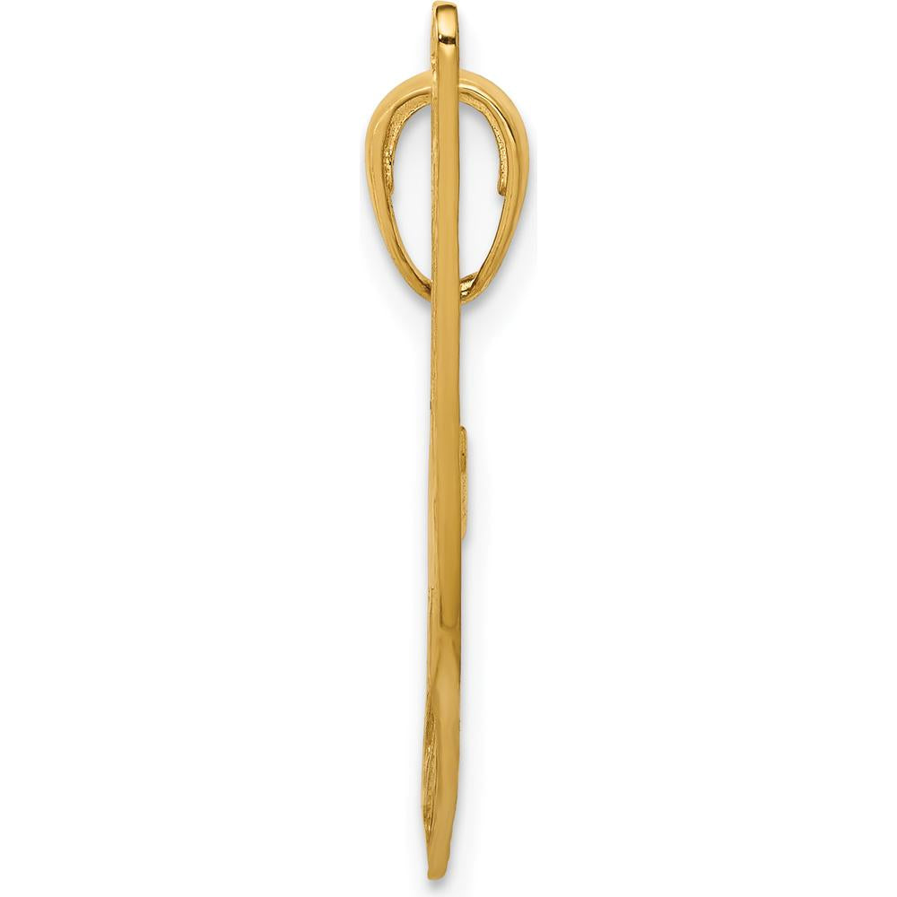 14K Yellow Gold Airboat Pendant - A Symbol of Adventure and Freedom by Oro Pregiato