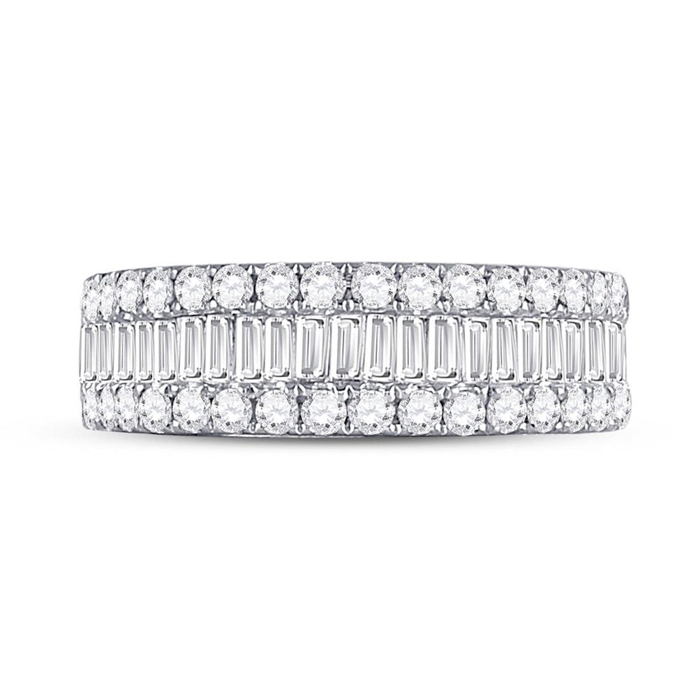 14K Yellow Gold Baguette Diamond Ring - 1 and 1/2 Carat Total Diamond Weight