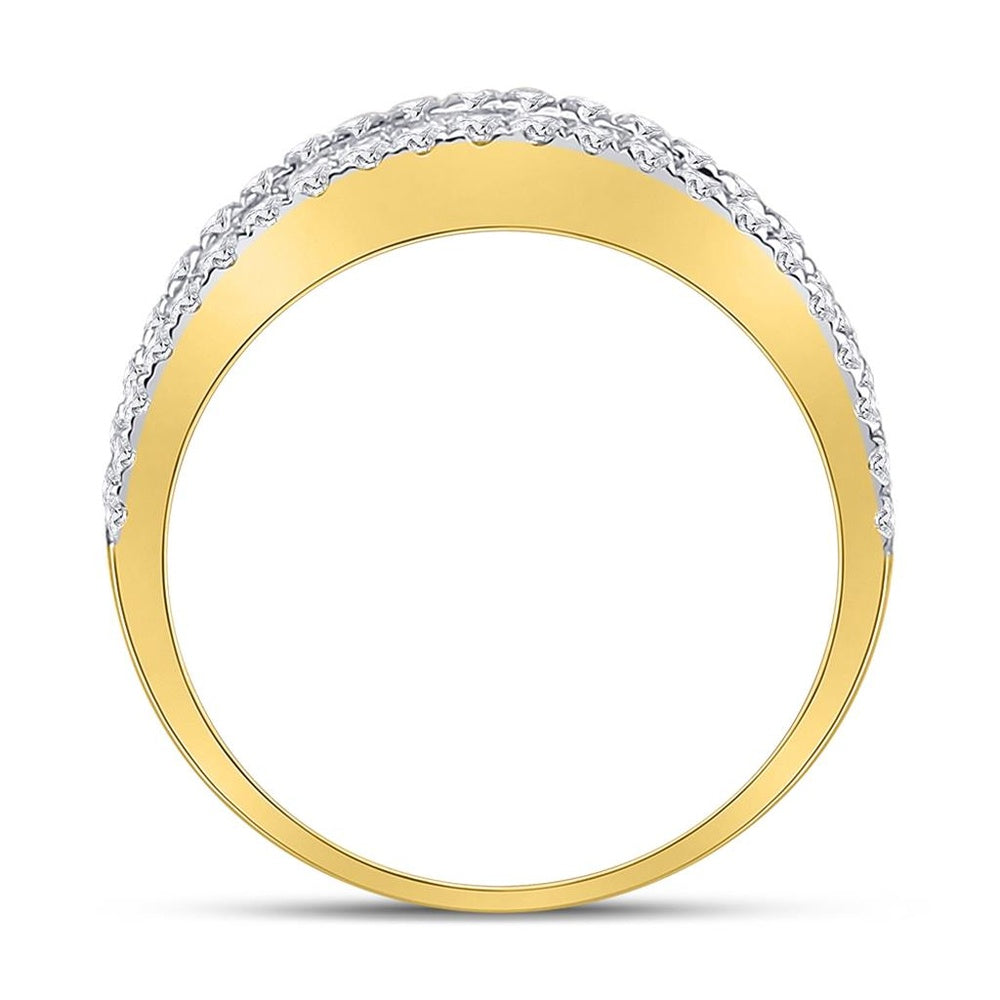 14K Yellow Gold Baguette Diamond Ring - 1 Carat Total Diamond Weight