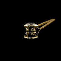 14K Yellow Gold Bezel Set Heart Shaped Lab Diamond Solitaire Pendant - 2.00 Carat Total Weight, E-F Color, VS1 Clarity - Covaloro Fine Jewelry