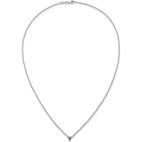 14K Yellow Gold Birthstone Necklace with Cable Chain - 18" Length by Oro Pregiato