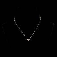 14K Yellow Gold Bull Shape Pendant with 1.62 Carat Bezel-Set Lab Diamond in E-F VVS2 Quality - Covaloro Fine Jewelry