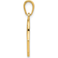 14K Yellow Gold Chamseh Hand of God Pendant with Star of David - Symbolic Jewelry by Oro Pregiato