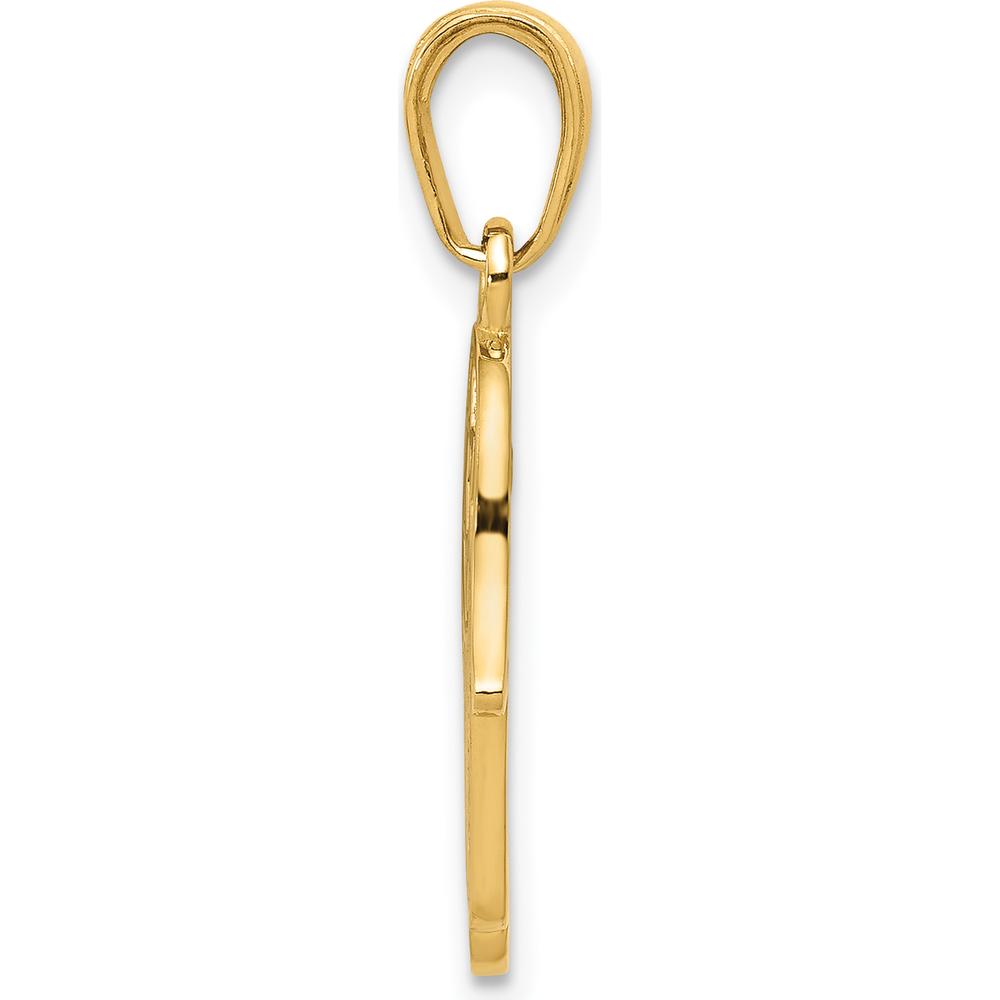14K Yellow Gold Chamseh Hand of God Pendant with Star of David - Symbolic Jewelry by Oro Pregiato
