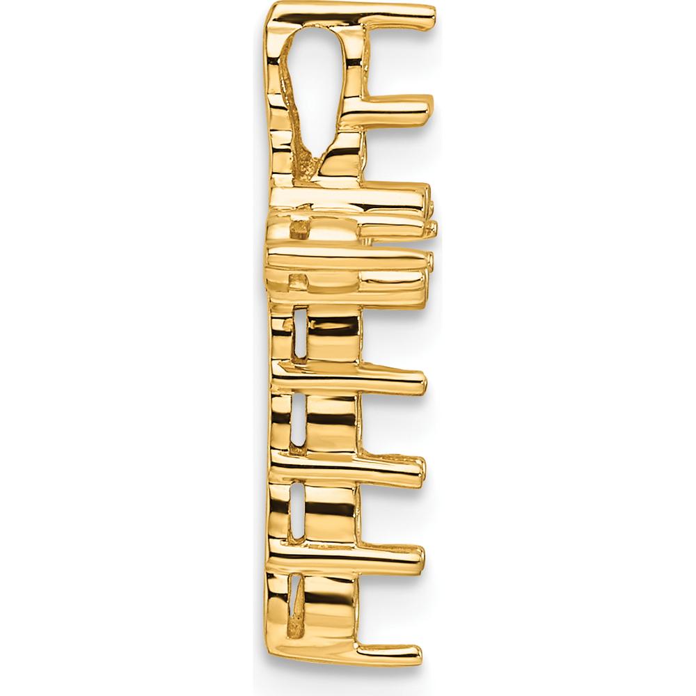 14K Yellow Gold Diamond Cross Pendant with 11 Round Diamonds - 2.86 Carat Total Diamond Weight by Monteluci Fine Jewelry