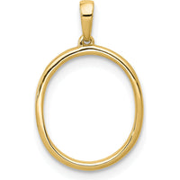 14K Yellow Gold Diamond Letter O Initial Pendant - Brilliant Diamond Set Charm by Oro Pregiato
