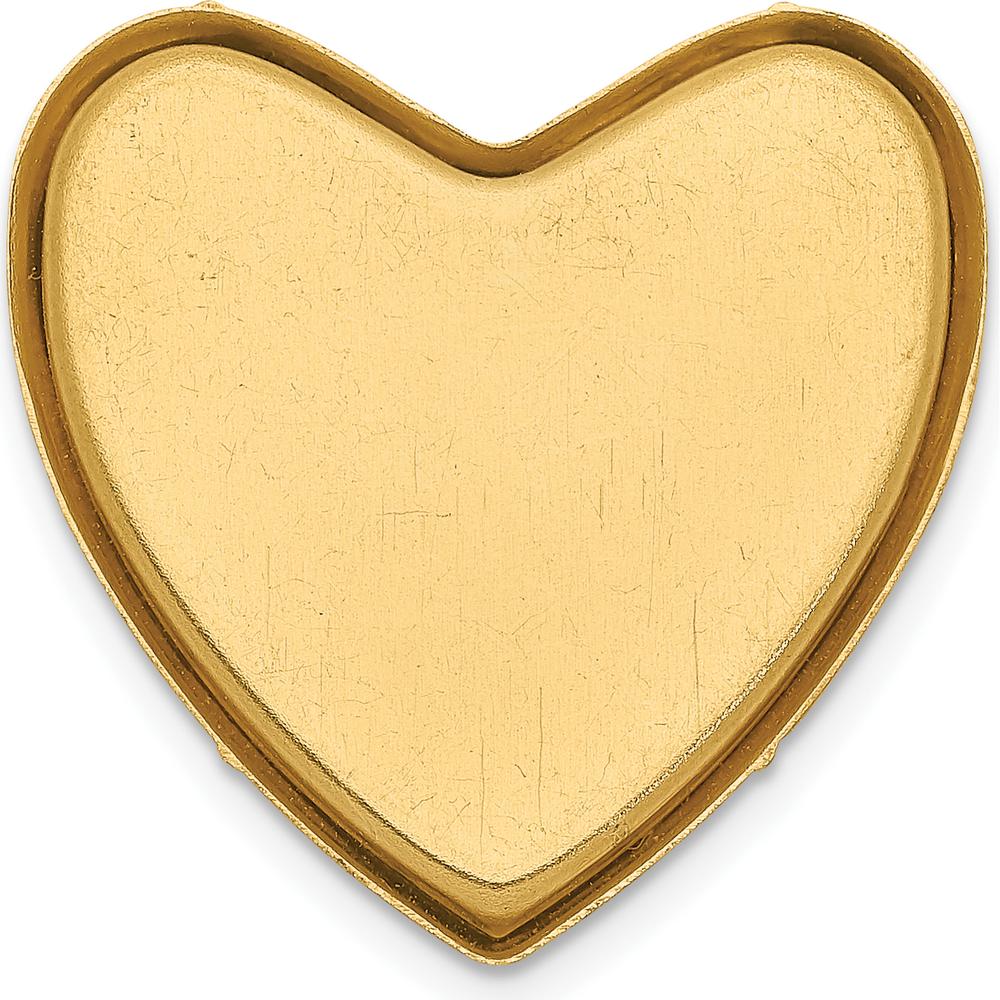 14K Yellow Gold Diamond Star Ash Holder Locket - 0.01 Carat Diamond Weight by Monteluci Fine Jewelry
