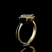14K Yellow Gold East-West Bezel Set Marquise Cut Lab Diamond Solitaire Ring - 2.53 Carat, IGI Certified E VVS2 - Covaloro Fine Jewelry