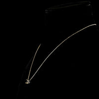 14K Yellow Gold East-West Emerald Cut Lab Diamond Solitaire Pendant - 2.09 Carat D VVS2 GIA Certified - Covaloro Fine Jewelry