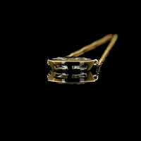 14K Yellow Gold East-West Marquise Cut Lab Diamond Solitaire Pendant - IGI Certified E-F VVS2 - 1.07 Carat Total Diamond Weight - Covaloro Fine Jewelry