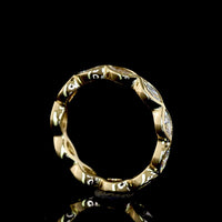 14K Yellow Gold East-West Marquise Lab Diamond Eternity Band - 1.12 Carats Total Diamond Weight - Covaloro Fine Jewelry
