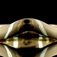 14K Yellow Gold Eternity Band with Flush Set Round Lab Diamonds - 0.10 Carats Total Diamond Weight - Covaloro Fine Jewelry