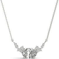 14K Yellow Gold Ethically Sourced Lab Diamond Necklace - 0.33 Carats Total Diamond Weight by Robinson's Jewelers