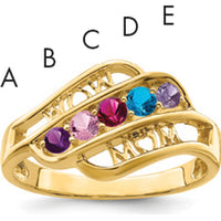 14K Yellow Gold Family Jewelry Ring Mounting - 3mm Width by Oro Pregiato