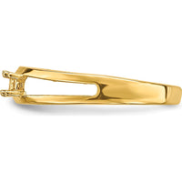 14K Yellow Gold Family Jewelry Ring Mounting - 3mm Width by Oro Pregiato