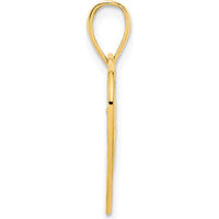 14K Yellow Gold Fancy Filigree Heart Pendant - 19.04mm Width by Oro Pregiato