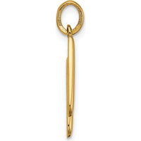 14K Yellow Gold Fancy Letter H Pendant by Oro Pregiato