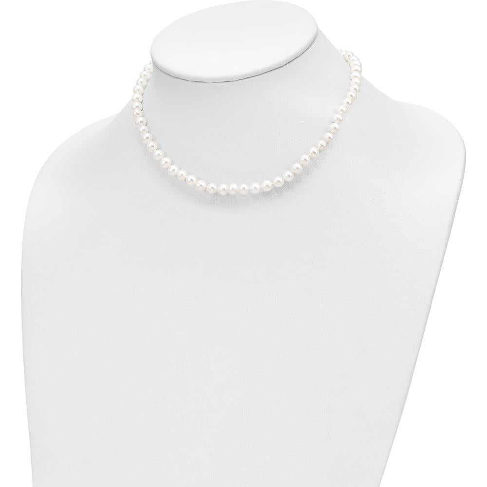 14K Yellow Gold Freshwater Cultured Pearl Set - Necklace, Bracelet & Earrings by Oro Pregiato