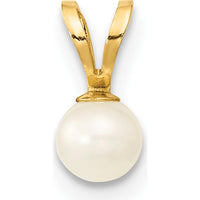 14K Yellow Gold Freshwater Cultured Pearl Set with 5" Bracelet, Pendant Necklace, and Post Earrings by Oro Pregiato
