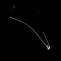 14K Yellow Gold "Gracie" Cursive Name Pendant with 0.43 Carat Total Weight Round Brilliant Lab Diamonds - Covaloro Fine Jewelry