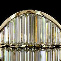14K Yellow Gold Half Eternity Band with Tapered Baguette Lab Diamonds - 1.19 Carat Total Weight - Covaloro Fine Jewelry