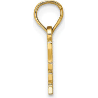 14K Yellow Gold "I HEART MY DETECTIVE" Themed Charm by Oro Pregiato