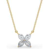 14K Yellow Gold Lab Diamond Necklace - 0.33 Carats Total Diamond Weight by Robinson's Jewelers