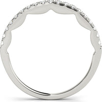 14K Yellow Gold Lab Diamond Wedding Band - 0.33 Carats Total Diamond Weight - Size 7 by Robinson's Jewelers