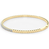 14K Yellow Gold Lab-Grown Diamond Bracelet - 1.875 Carat Total Weight by Robinson's Jewelers