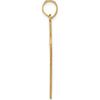 14K Yellow Gold Laser Cut Jesus Face Cross Pendant - Spiritual Charm by Oro Pregiato