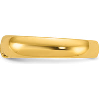 14K Yellow Gold Men's 1/4 Carat Round Diamond Ring - 0.25 Carats Total Diamond Weight by IBGoodman