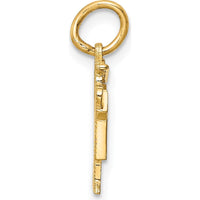 14K Yellow Gold Mini Boy Love Charm - 18mm Length by Oro Pregiato