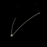 14K Yellow Gold North-South Pendant with 1.58 Carats Cushion Brilliant and 1.53 Carats Oval Cut Lab Diamonds - D VS1 GIA Certified - 3.11 Carat Total Weight - Covaloro Fine Jewelry