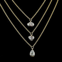 14K Yellow Gold Oval Cut Lab Diamond Solitaire Pendant with Black Rhodium Accent Prong Bezel Setting - 0.71 Carat Total Weight, E-F Color, VS Clarity - Covaloro Fine Jewelry