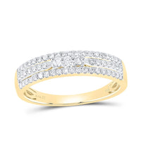 14K Yellow Gold Pear Diamond Ring - 1 5/8 Carat Total Diamond Weight