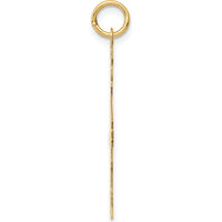14K Yellow Gold Polished Boy Charm Pendant - 32mm by Oro Pregiato