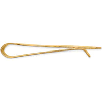 14K Yellow Gold Polished Dollar Sign Money Clip - Luxury Men's Accessory by Oro Pregiato