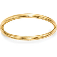 14K Yellow Gold Polished Double Band Ring - Fashionable Minimalist Design by 0