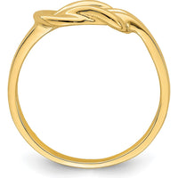 14K Yellow Gold Polished Freeform Love Knot Fashion Ring by 0