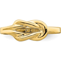14K Yellow Gold Polished Freeform Love Knot Fashion Ring by 0