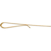 14K Yellow Gold Polished Grooved Engravable Money Clip by Oro Pregiato