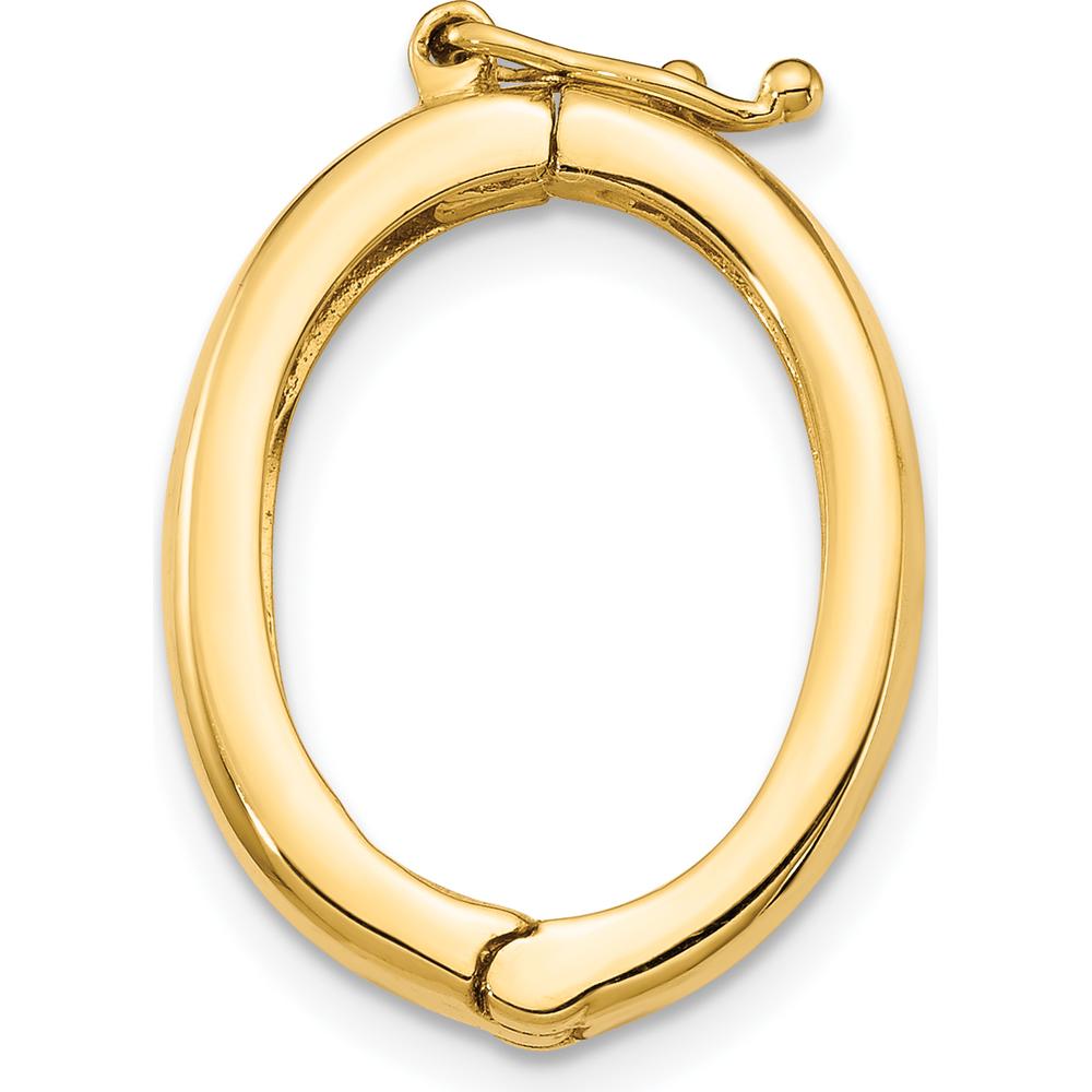 14K Yellow Gold Polished Pearl Shortener - 20.73mm Length by Monteluci Fine Jewelry